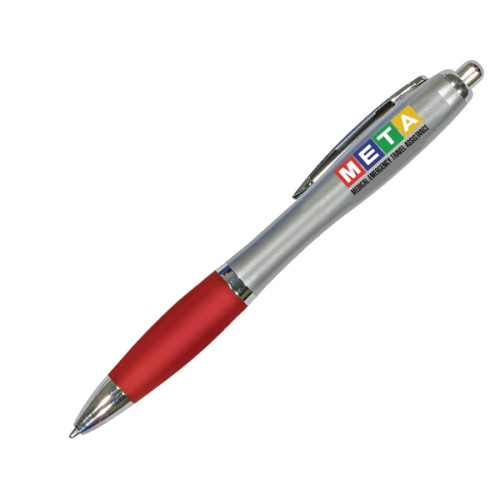 Silhouette Satin Grip Pen, Full Color Digital | Vorson Giveway