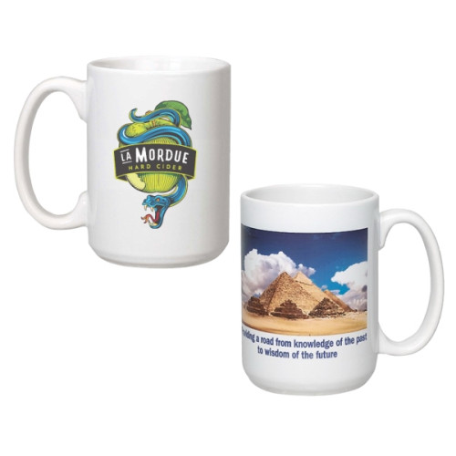 Giant White Ceramic Mug | Vorson Giveaways