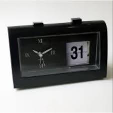 BLACK TABLE CLOCK | Vorson Giveaways