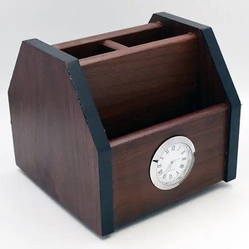 WOODEN-DESK-ORGANIZER | Vorson Giveaways