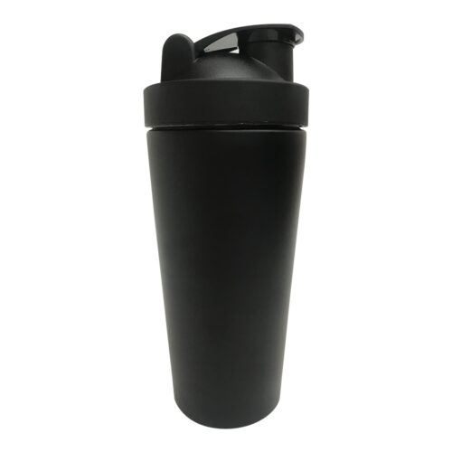 BLACK PROTEIN SHAKER BOTTLE | Vorson Giveaways