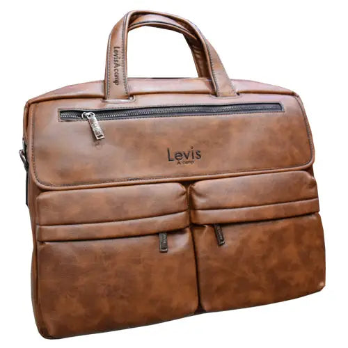 BROWN LEATHER BAG | Vorson Giveaways