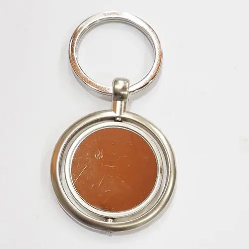 BROWN METAL KEYCHAIN | Vorson Giveaways