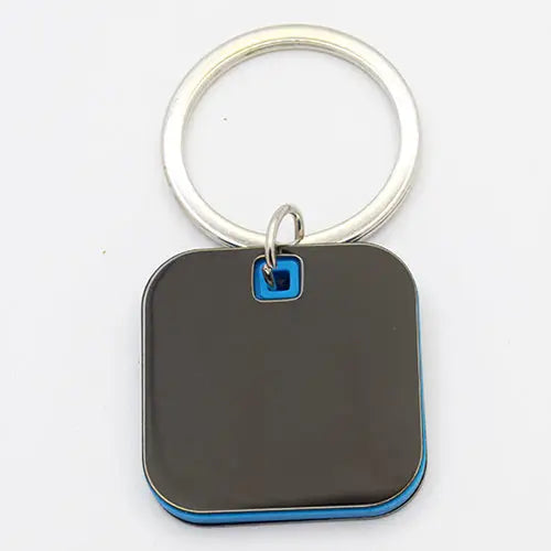 DARK BLUE METAL KEYCHAIN | Vorson Giveaways