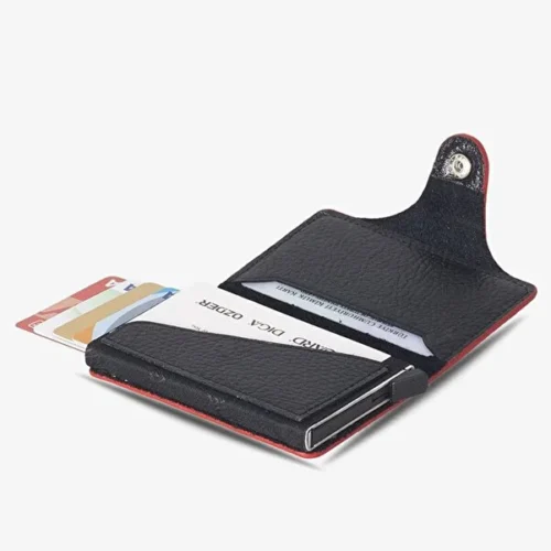 LEATHER CARD HOLDER | Vorson Giveaways