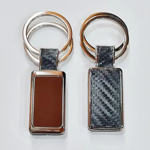 LEATHER DOUBLE LOOP KEYRINGS | Vorson Giveaways