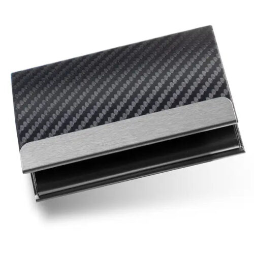 MODERNISTIC LEATHER CARD HOLDER | Vorson Giveaways