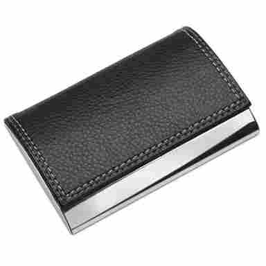 MODERNISTIC LEATHER CARD HOLDER | Vorson Giveaways