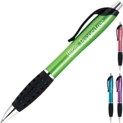 Rubber Click Grip Pen | Vorson Giveaways