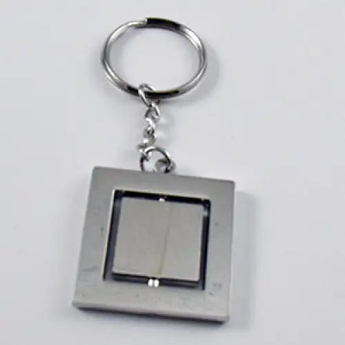 SQUARE METAL KEYCHAIN | Vorson Giveaways