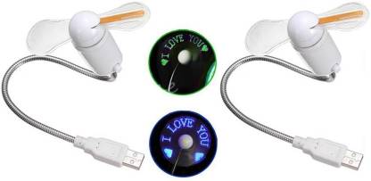 USB EDITABLE MESSAGE FAN | Vorson Giveaways