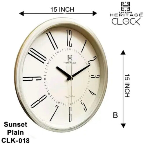 WHITE ANTIQUE CLOCK | Vorson Giveaways